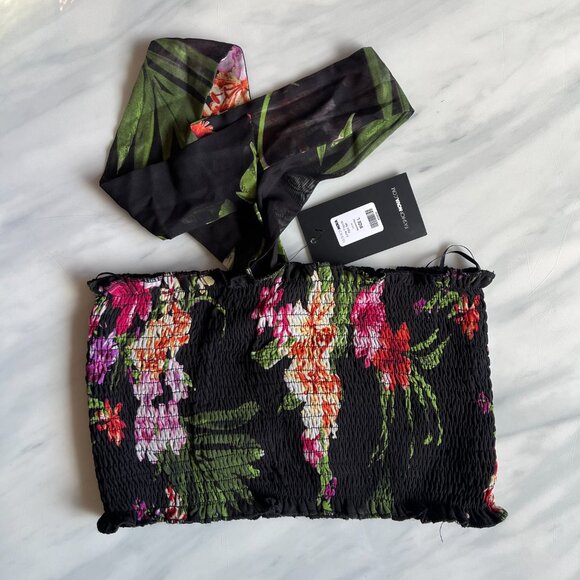 Fashion Nova Junie Tropical Set Top Size L NWT - Picture 8 of 10